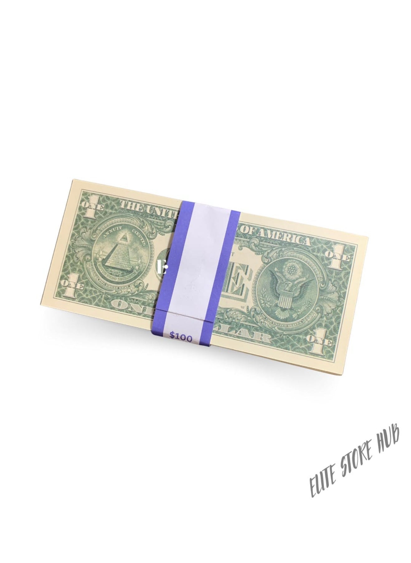 1 dollor of 1 stack (100 notes)