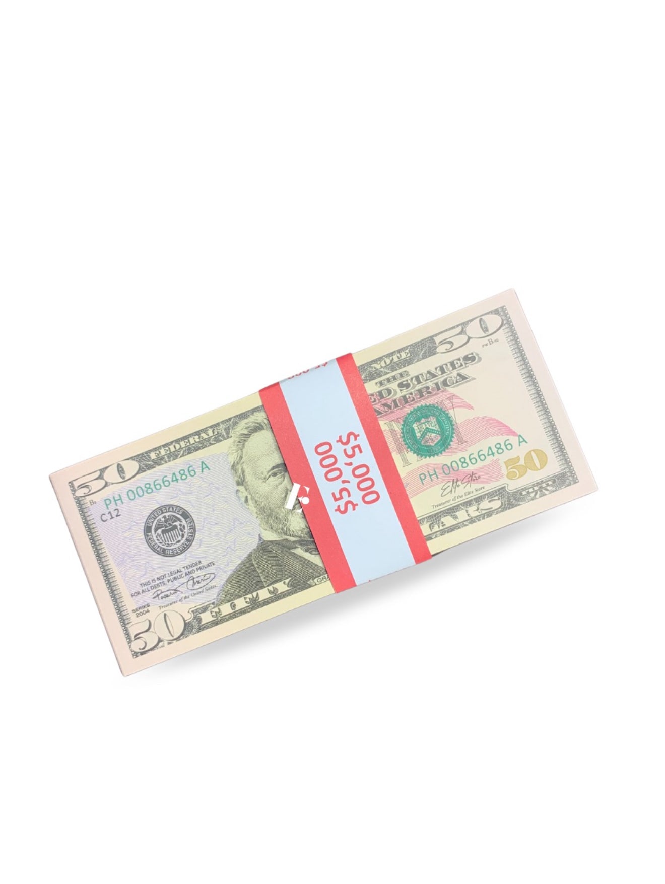 50dollar of 1 stack (100 notes)